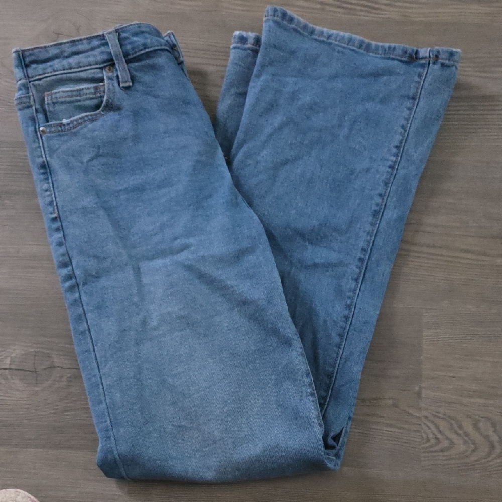 No Boundaries Blue Women's Flare Jeans